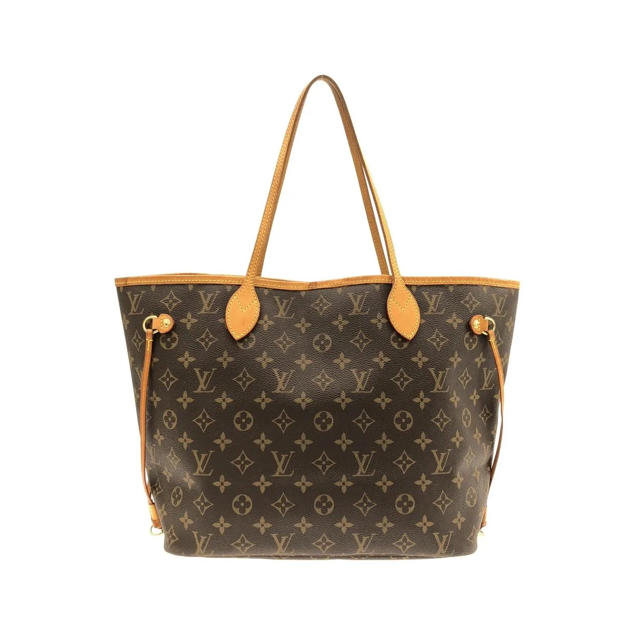 LOUIS VUITTON Neverfull M40156 Tote Monogram Black