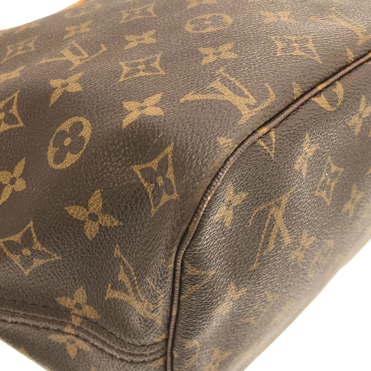 LOUIS VUITTON Neverfull M40156 Tote Monogram Black Monogram - Thumbnail 2