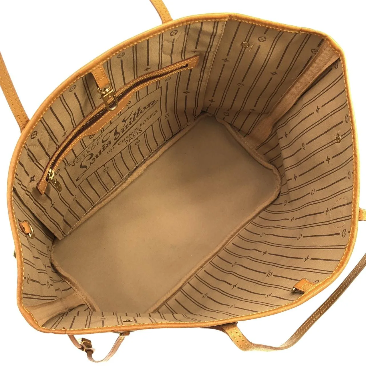 LOUIS VUITTON Neverfull M40156 Tote Monogram Black Monogram - Thumbnail 8