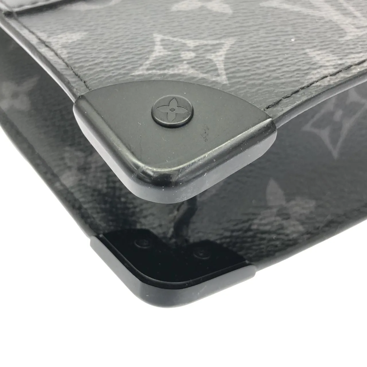 LOUIS VUITTON Pochette M45937 Handbag Monogram Black Monogram - Thumbnail 2