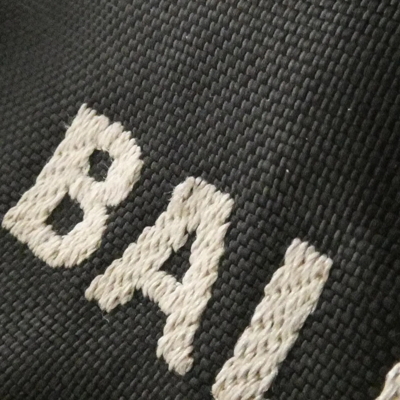 BALENCIAGA 569978 HPG1X 腰包 尼龍 黑色 尼龍 中古品B - 縮圖 5