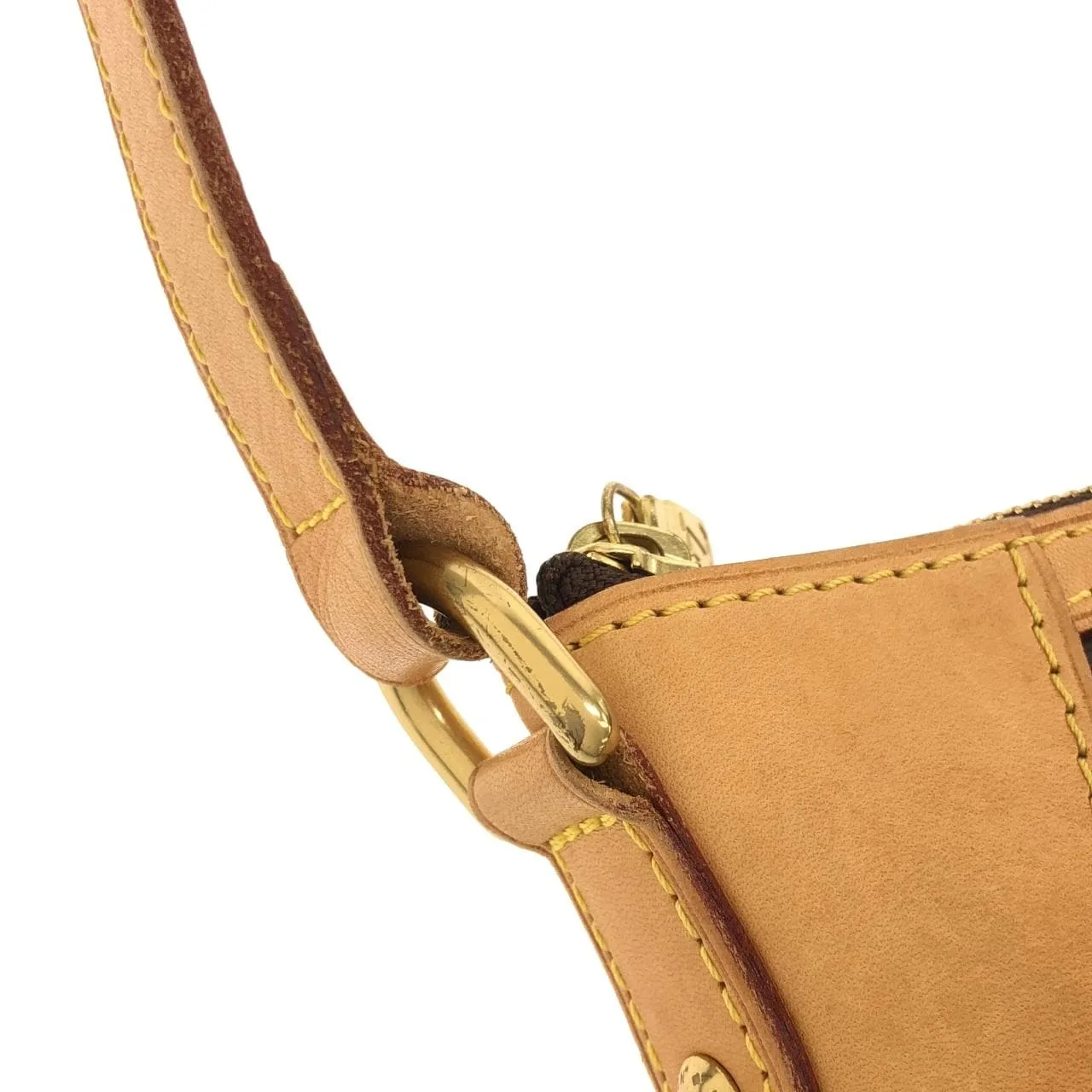 LOUIS VUITTON Odéon M56390 Shoulder Monogram 黑色 Monogram 中古品B - 縮圖 7