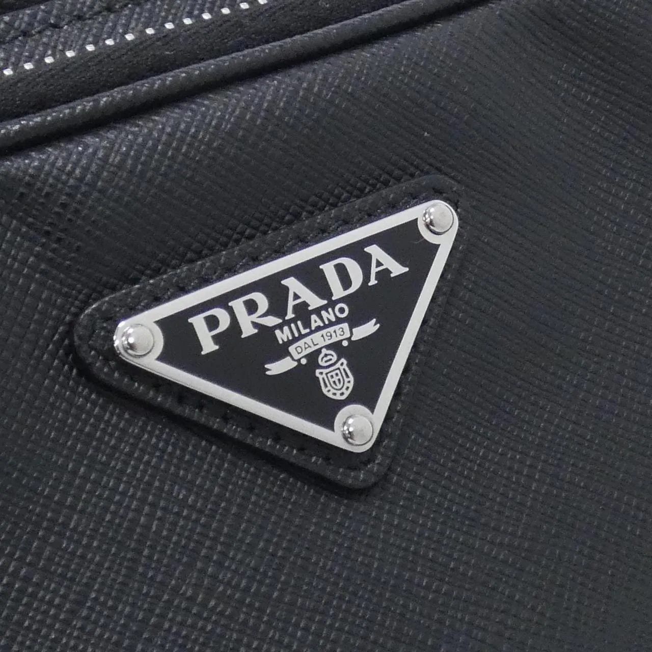 PRADA 2VH156 Belt 黑色 中古品A - 縮圖 4