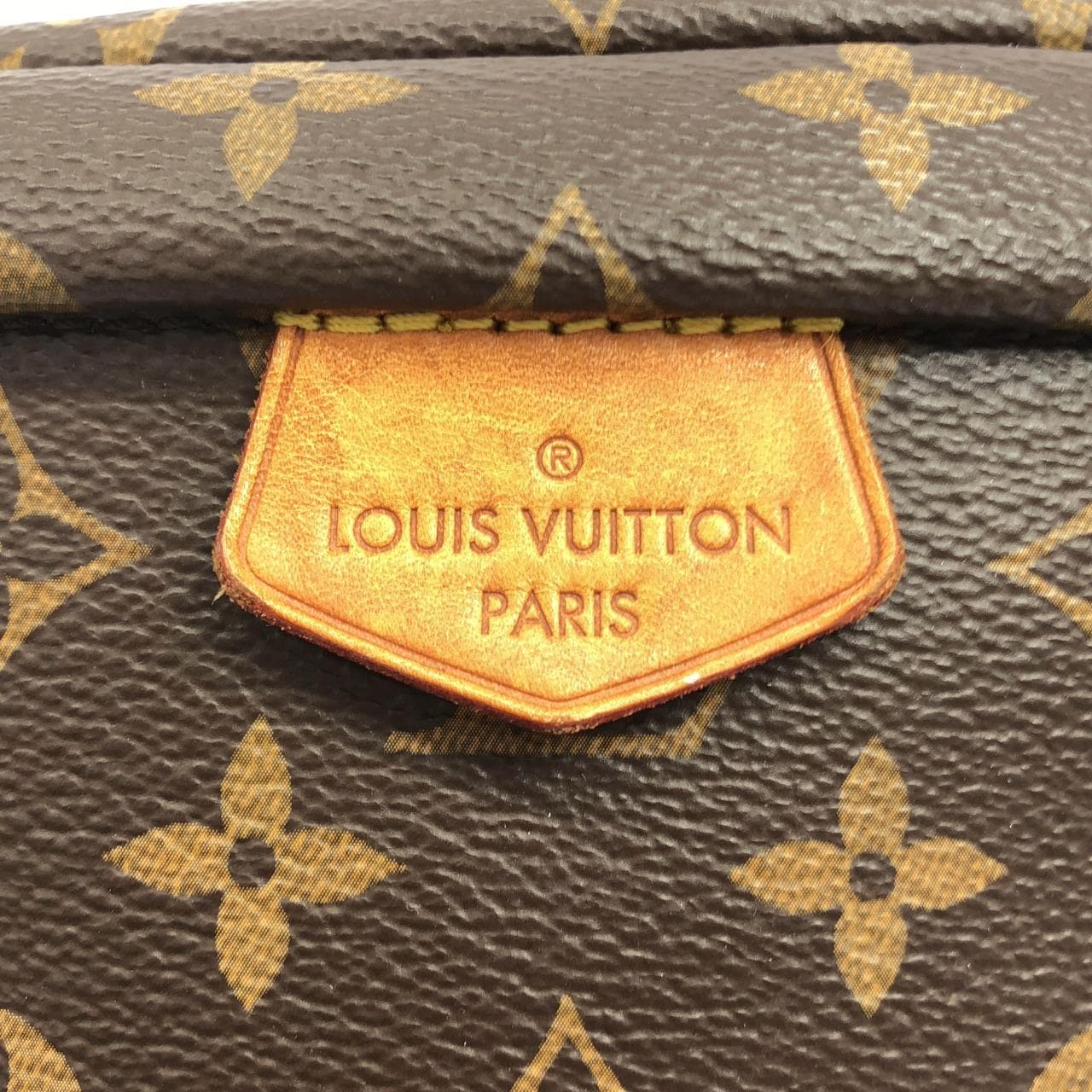 LOUIS VUITTON Bum Bag M43644 Shoulder Bag Monogram 黑色 Monogram 中古品B - 縮圖 4