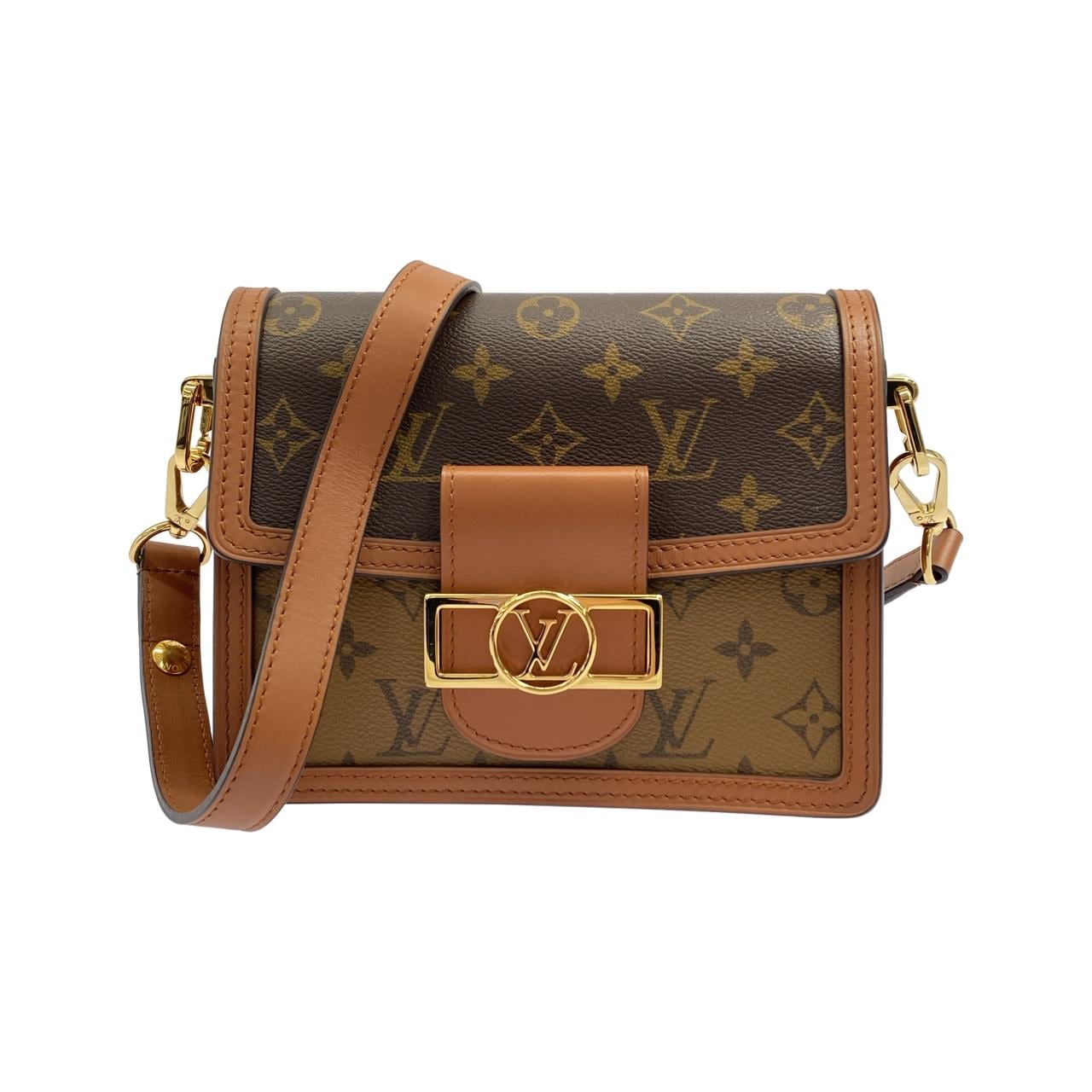 LOUIS VUITTON Dauphine M45959 Shoulder Bag Monogram Black