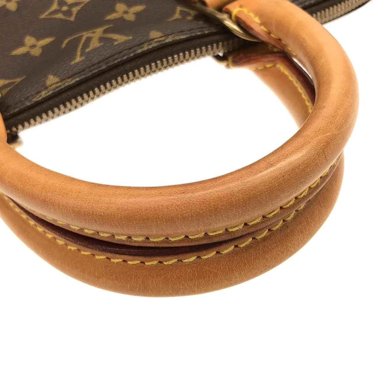 LOUIS VUITTON Alma M51130 Handbag Monogram 黑色 Monogram 中古品B - 縮圖 7