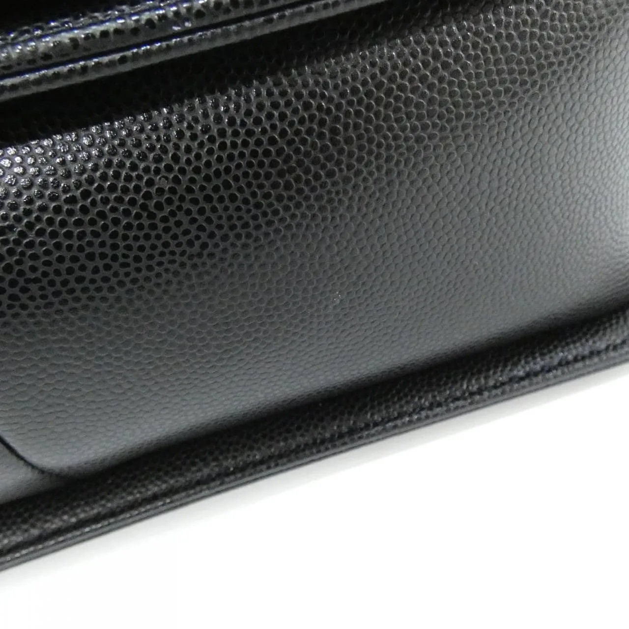 CHANEL Boy Chanel 67086 Shoulder Grained Calfskin Black Grained Calfskin Rank A - Thumbnail 3