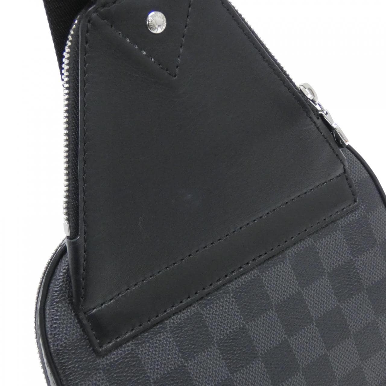 LOUIS VUITTON Avenue N45302 Shoulder Bag Damier 黑色 Damier 中古品A - 縮圖 6