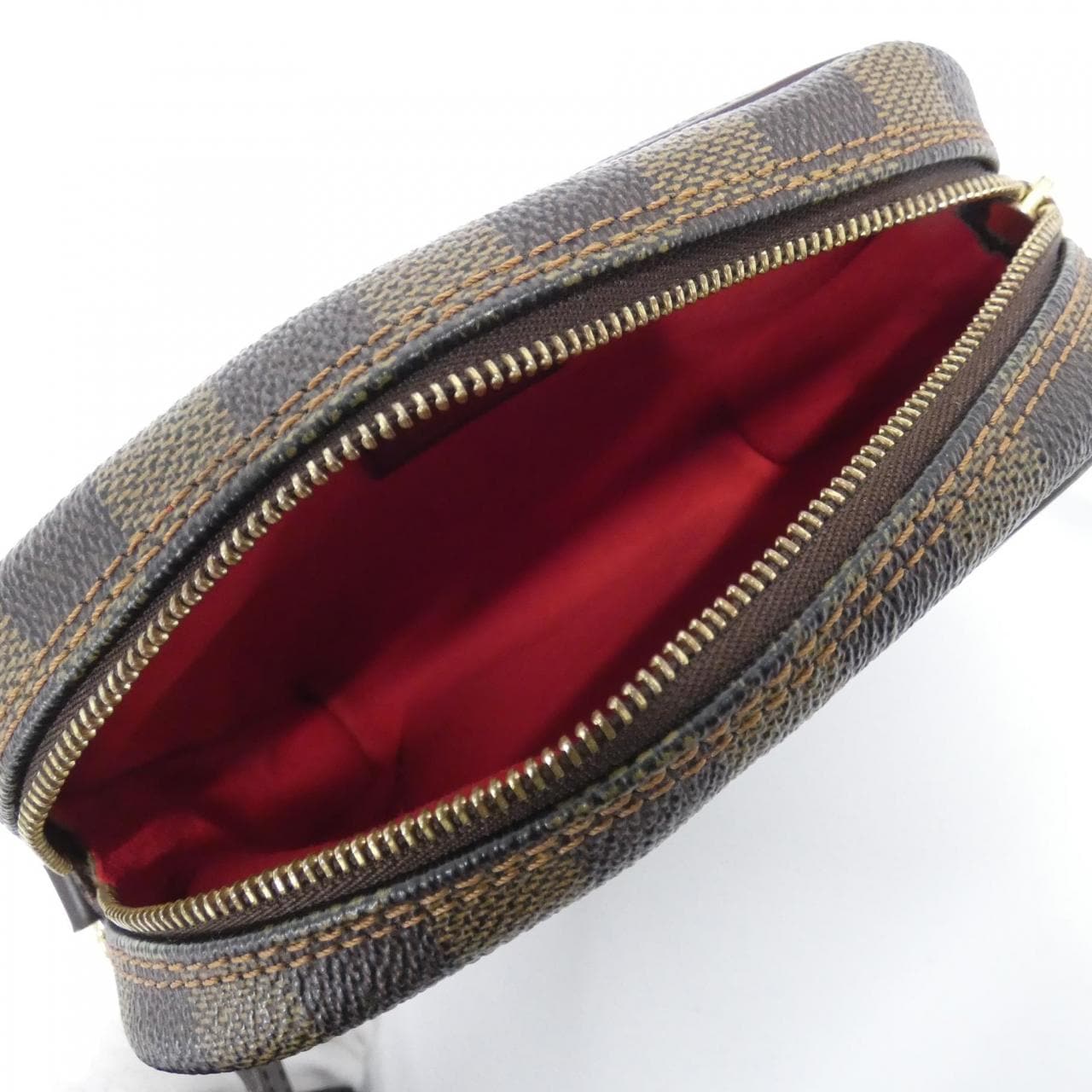 LOUIS VUITTON Pochette N51296 Shoulder Bag Damier Black Damier - Thumbnail 9