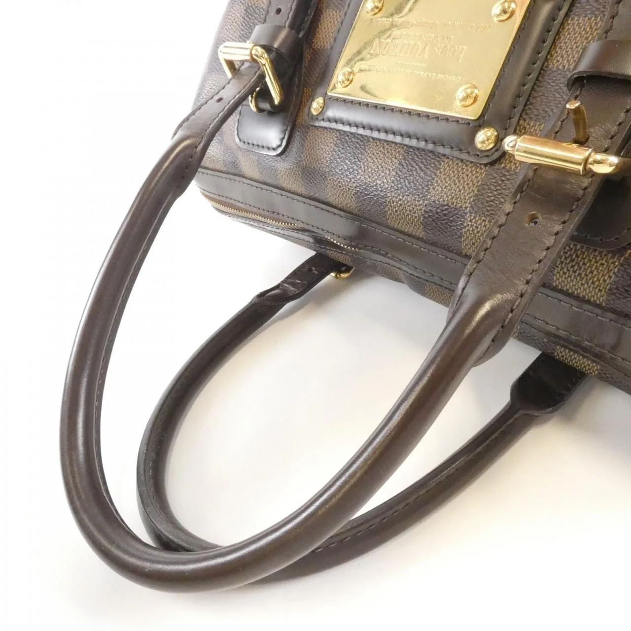 LOUIS VUITTON N52000 Handbag Damier 黑色 Damier 中古品B - 縮圖 6