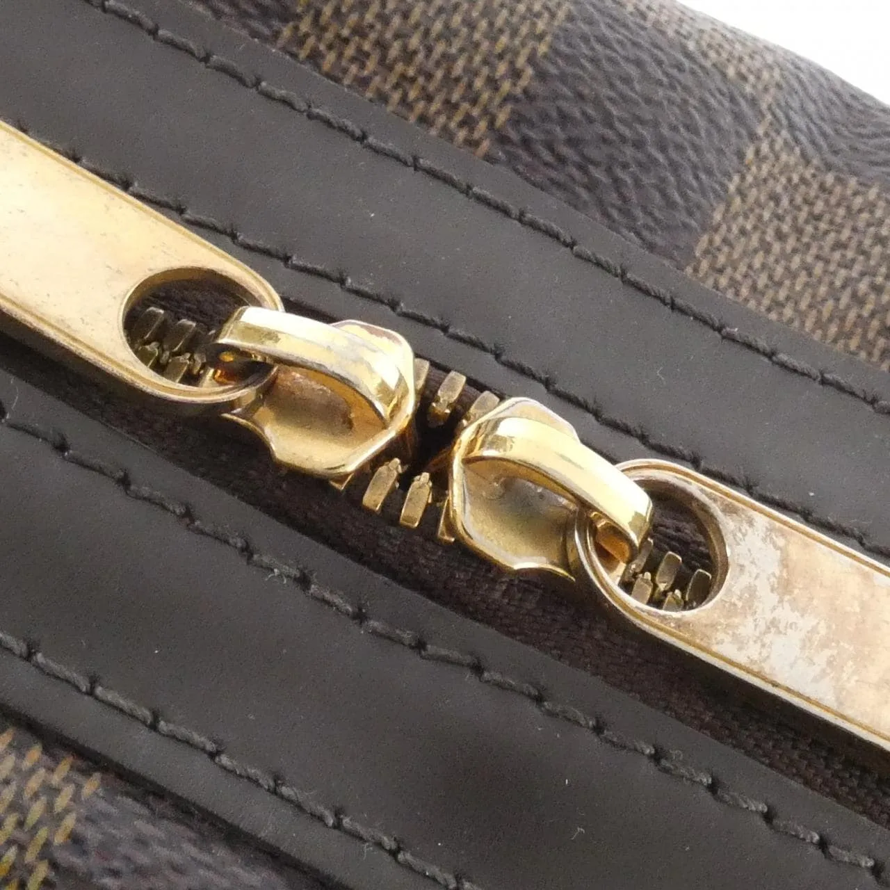 LOUIS VUITTON N52000 Handbag Damier 黑色 Damier 中古品B - 縮圖 7