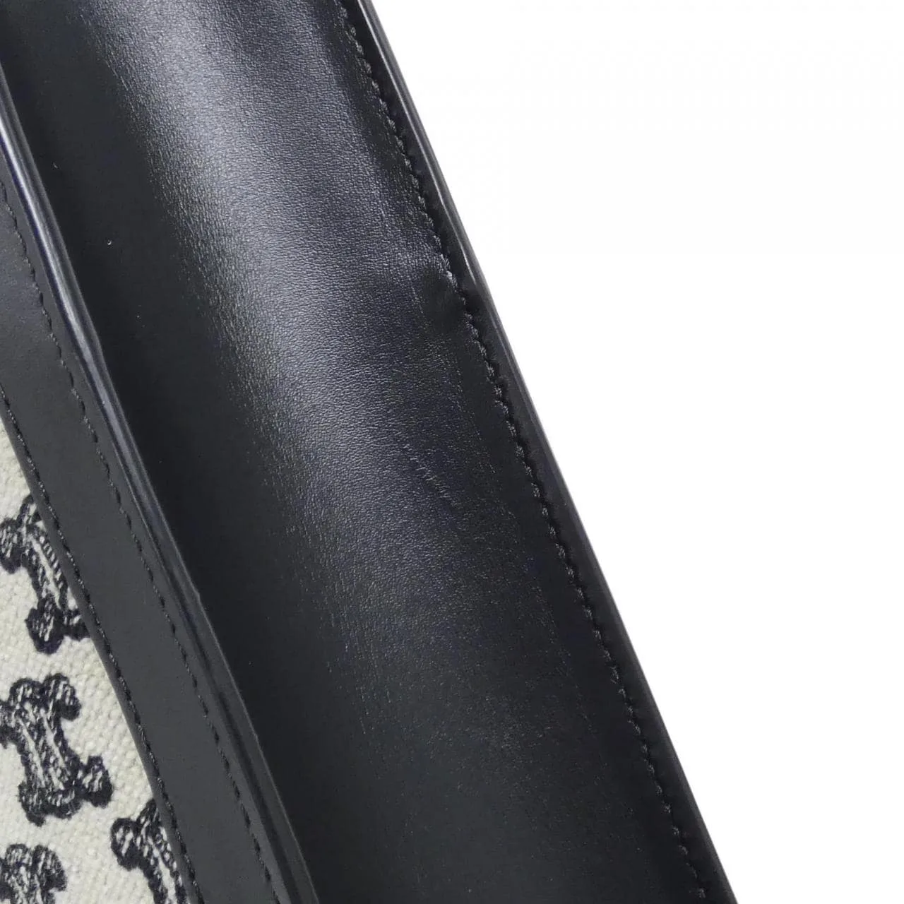 CELINE Cabas 194352CS8 Handbag Canvas Black Canvas Rank A - Thumbnail 8