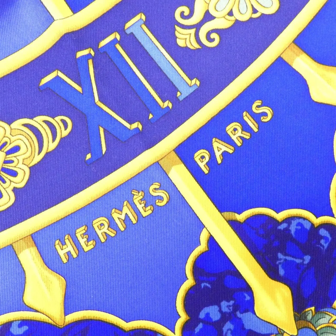 HERMES Scarf Gold Rank A - Thumbnail 2