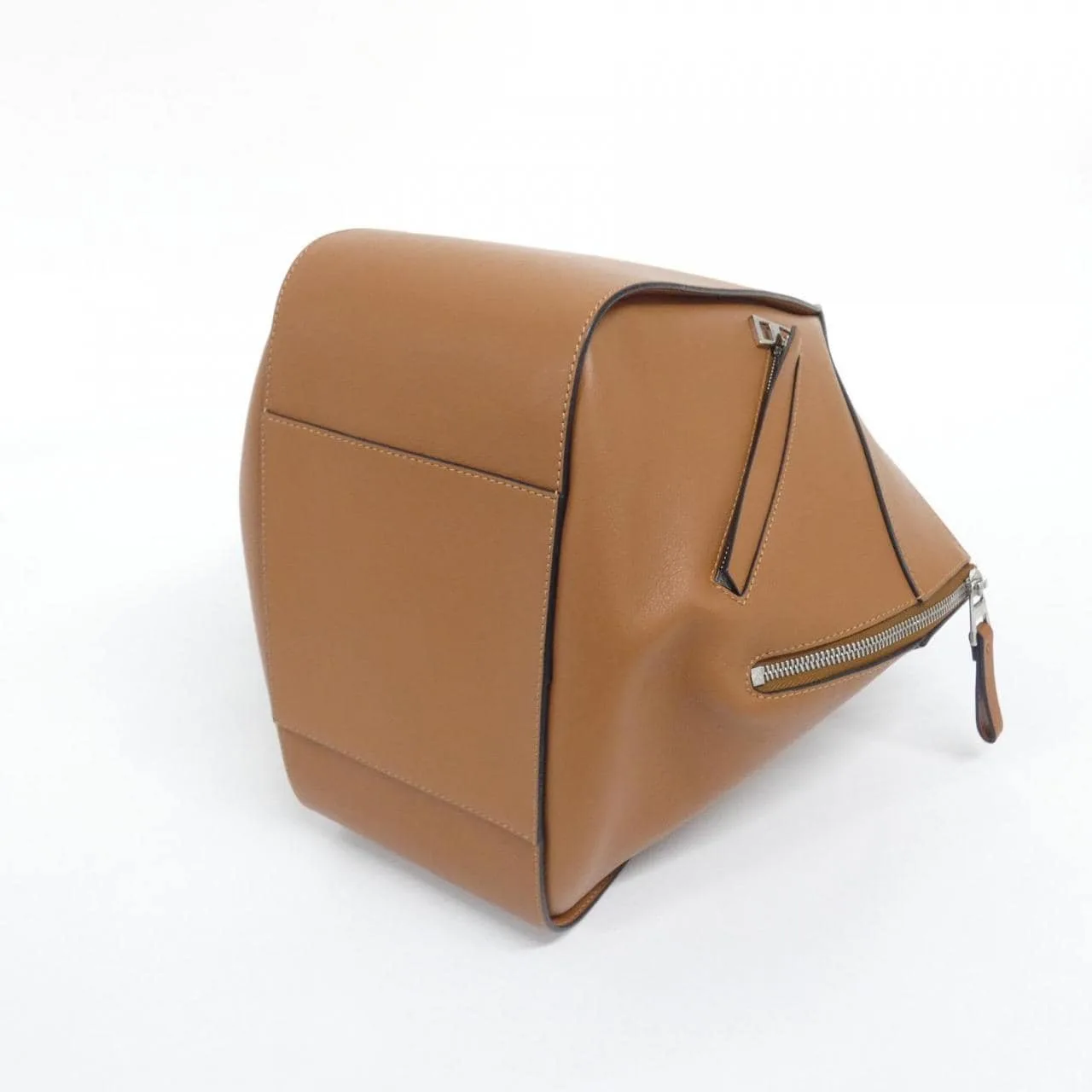 LOEWE Hammock 387 30 S35 Shoulder 黑色 中古品A - 縮圖 3