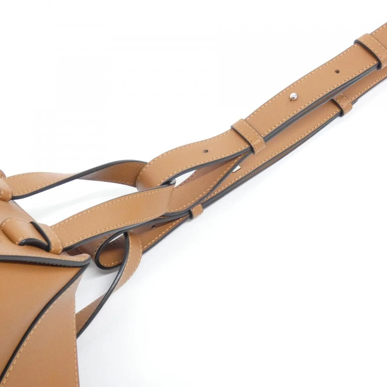 LOEWE Hammock 387 30 S35 Shoulder 黑色 中古品A - 縮圖 9