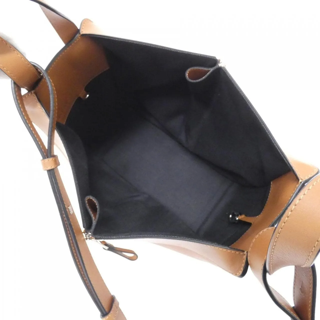 LOEWE Hammock 387 30 S35 Shoulder 黑色 中古品A - 縮圖 10