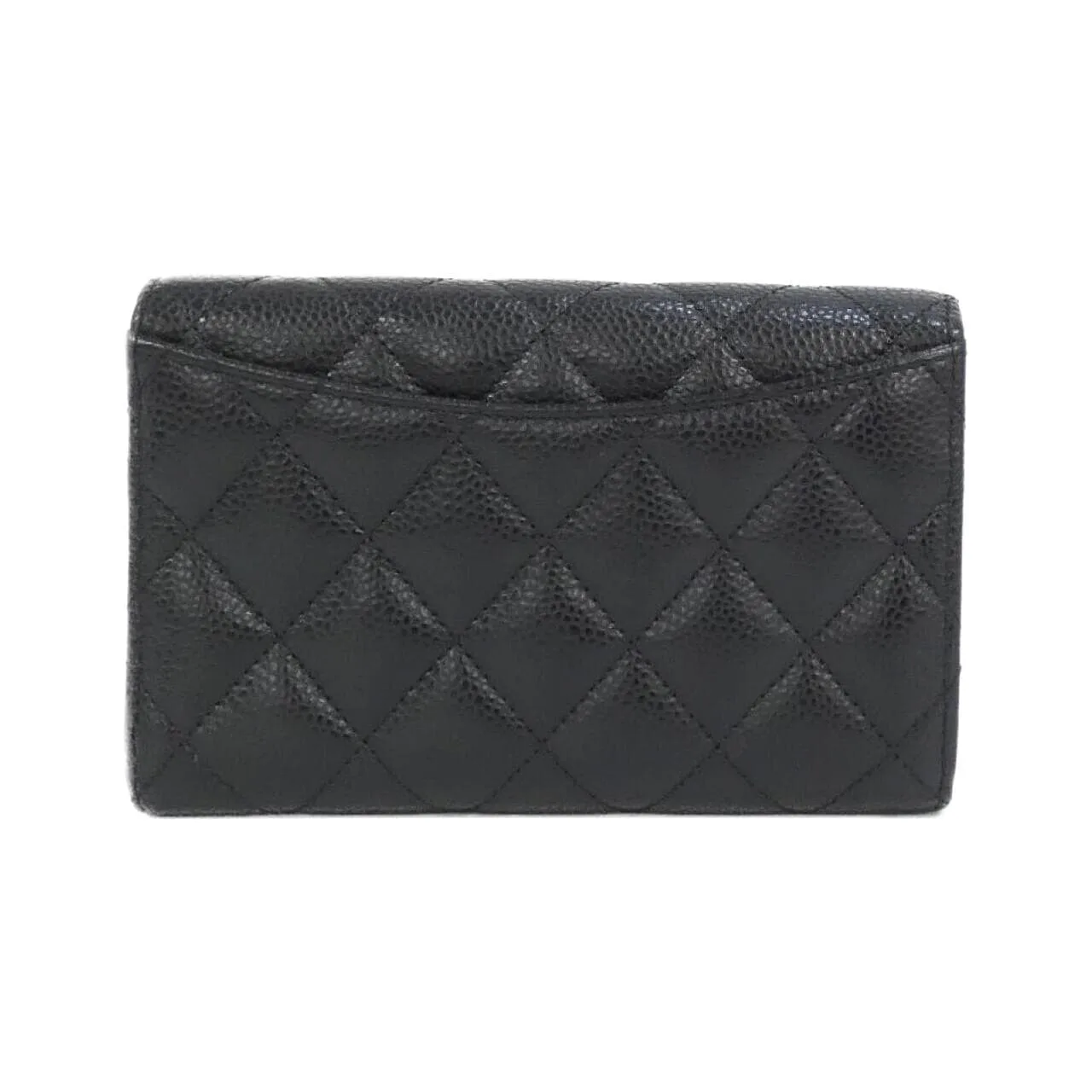 CHANEL Timeless Classic AP0232 Wallet Grained Calfskin Black Grained Calfskin Rank A - Thumbnail 2