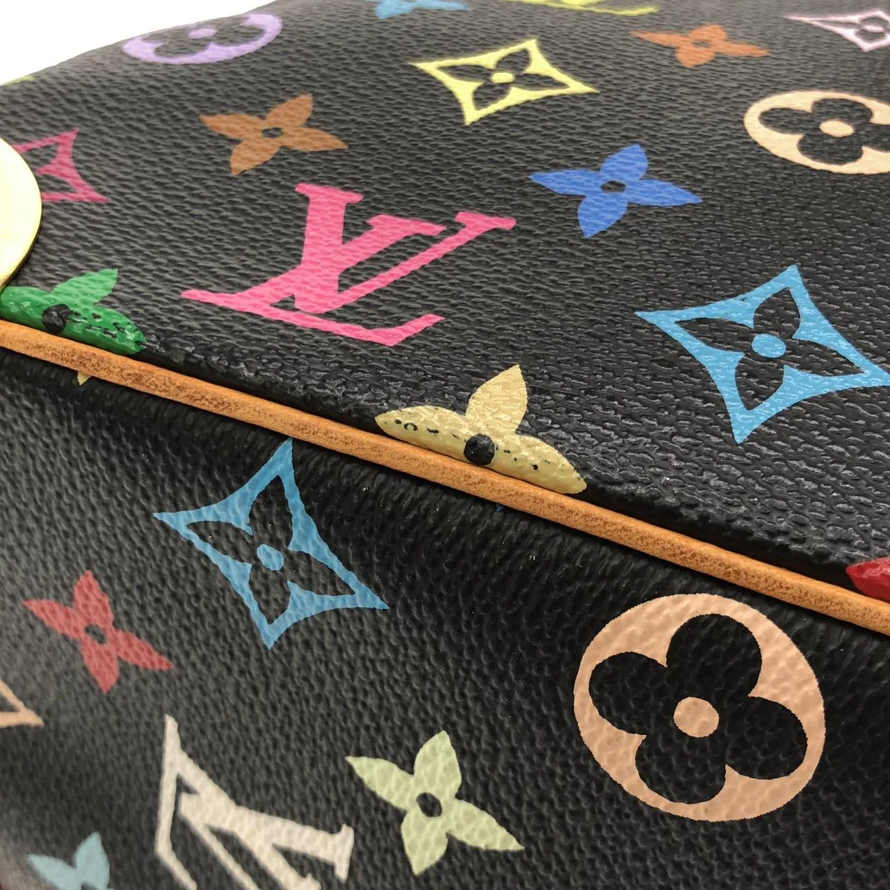 LOUIS VUITTON M92662 Handbag Canvas Multicolor 帆布 中古品B - 縮圖 4