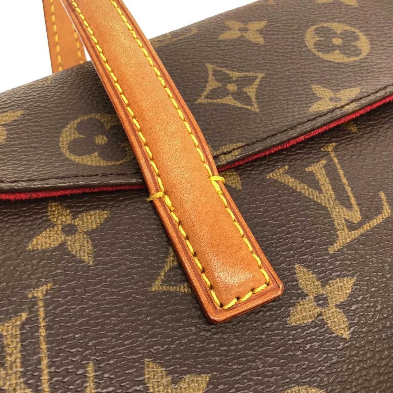 LOUIS VUITTON M51902 Handbag Monogram 黑色 Monogram 中古品A - 縮圖 5