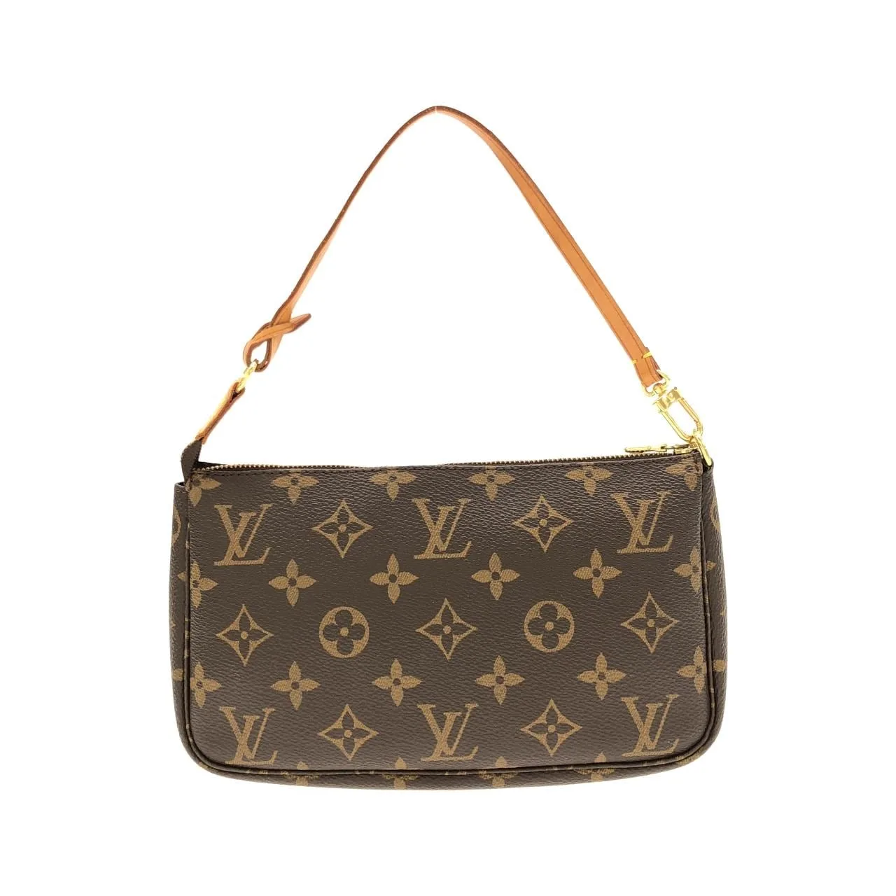 LOUIS VUITTON Pochette M51980 Pochette Monogram Black Monogram - Thumbnail 2