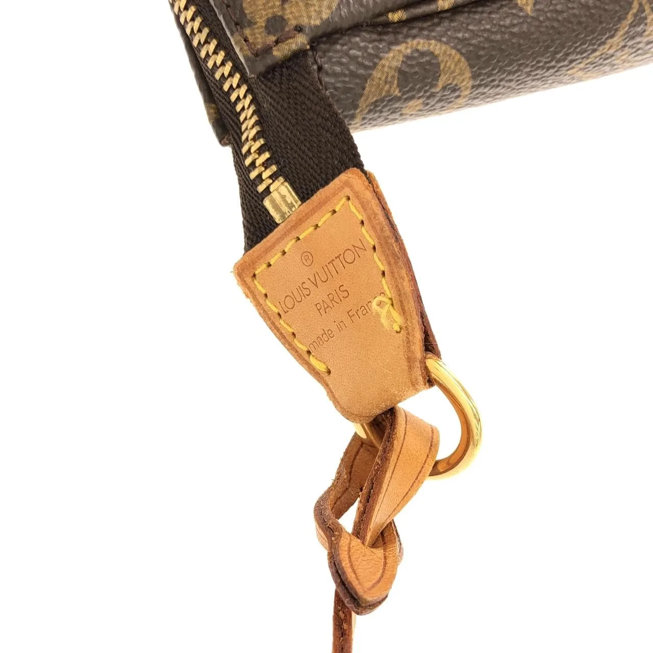 LOUIS VUITTON Pochette M51980 Pochette Monogram Black Monogram - Thumbnail 4