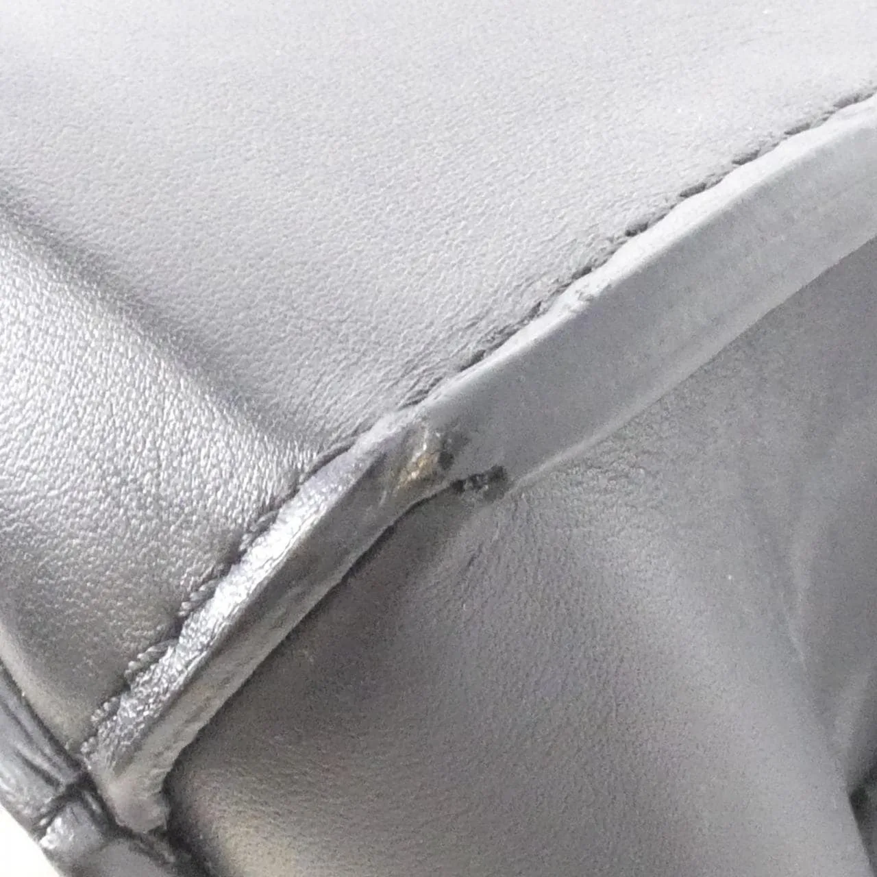 CELINE 174013TEB Shoulder Leather Black Leather Rank B - Thumbnail 5