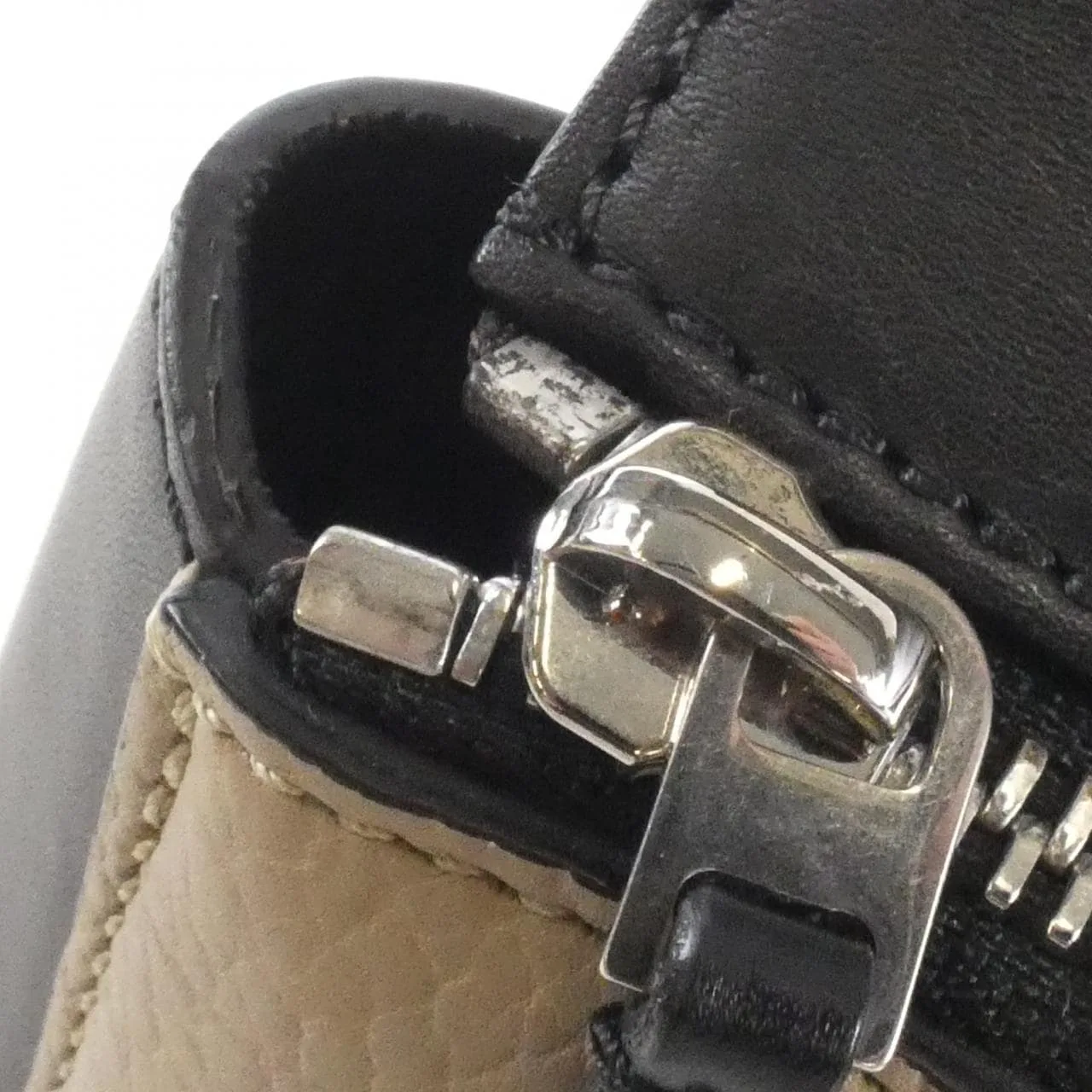 CELINE 174013TEB Shoulder Leather Black Leather Rank B - Thumbnail 7