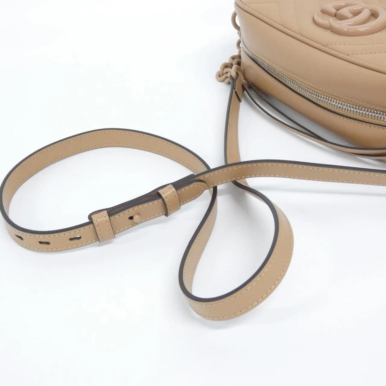 GUCCI Marmont 447632 DAAAJ Shoulder Leather Black Leather Rank A - Thumbnail 5