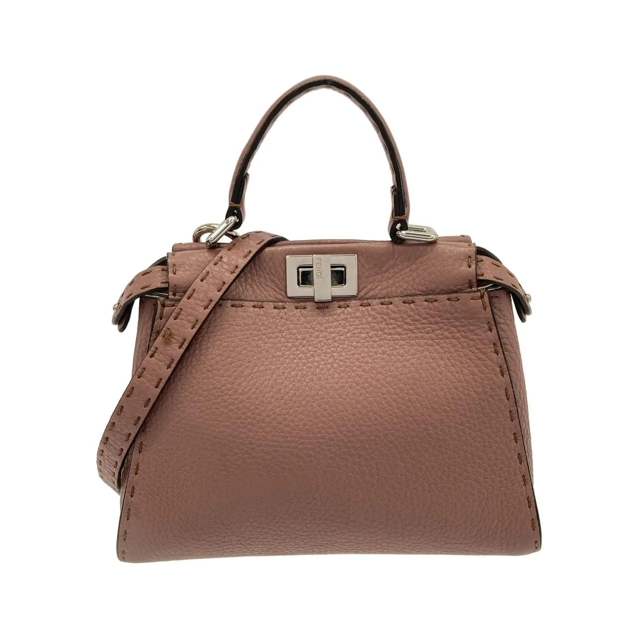 FENDI Peekaboo 8BN244 Q0J Handbag Black