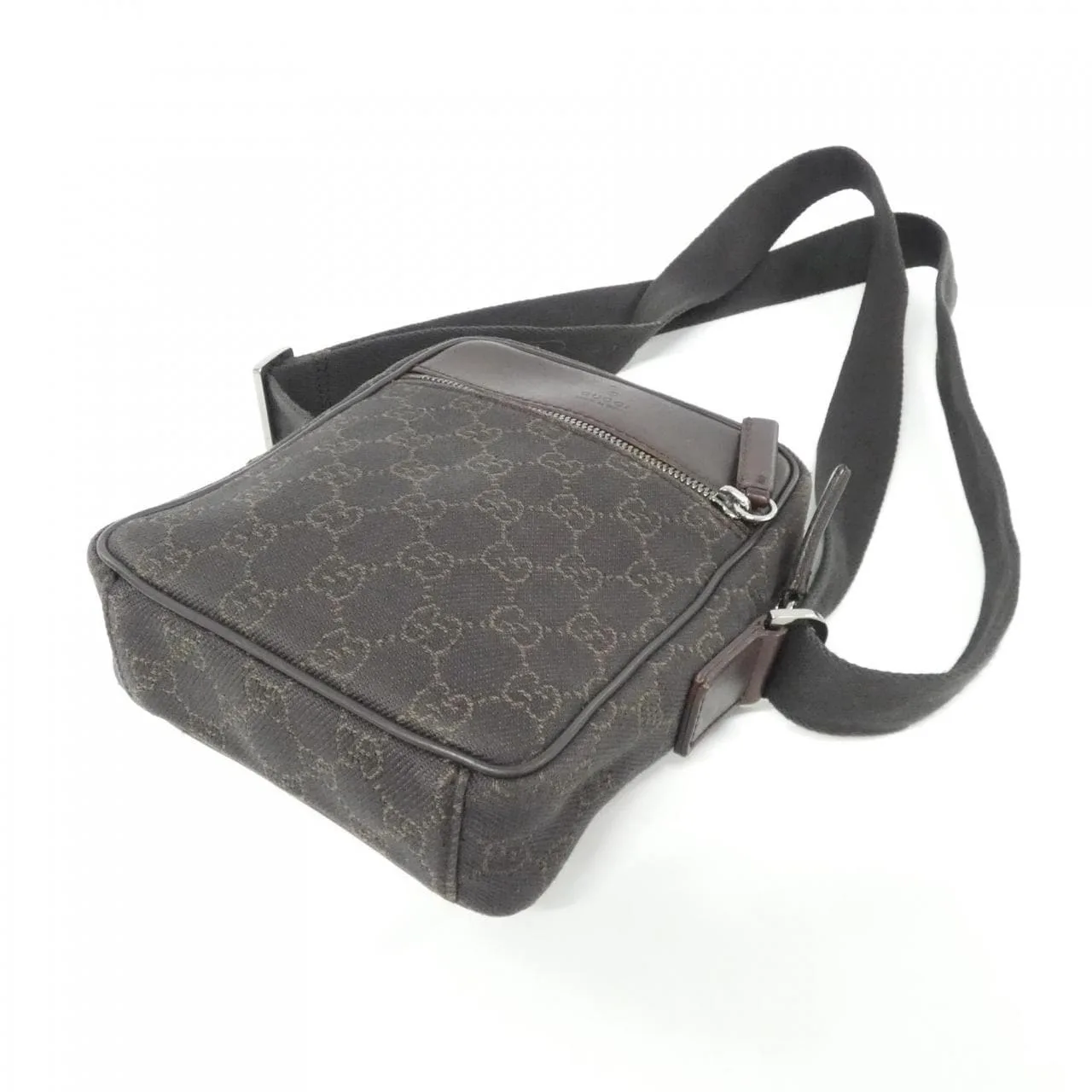 GUCCI 101680 Handbag Canvas Brown Canvas Rank B - Thumbnail 3