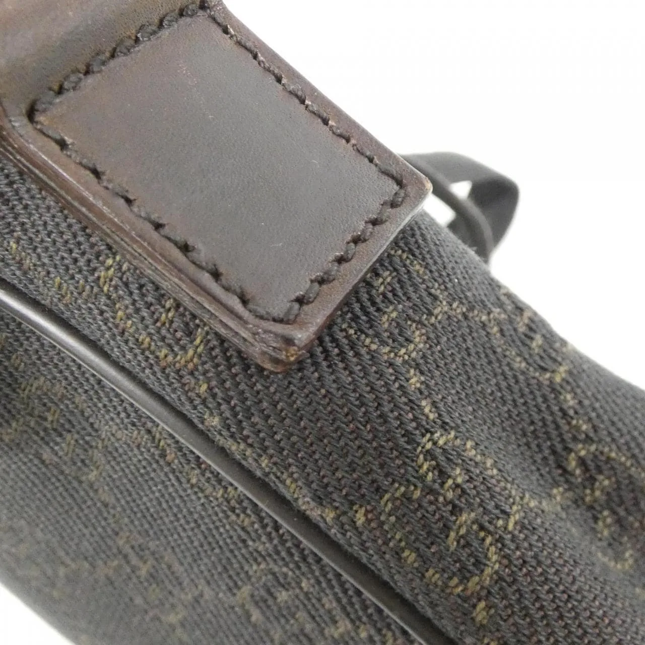 GUCCI 101680 Handbag Canvas Brown Canvas Rank B - Thumbnail 5