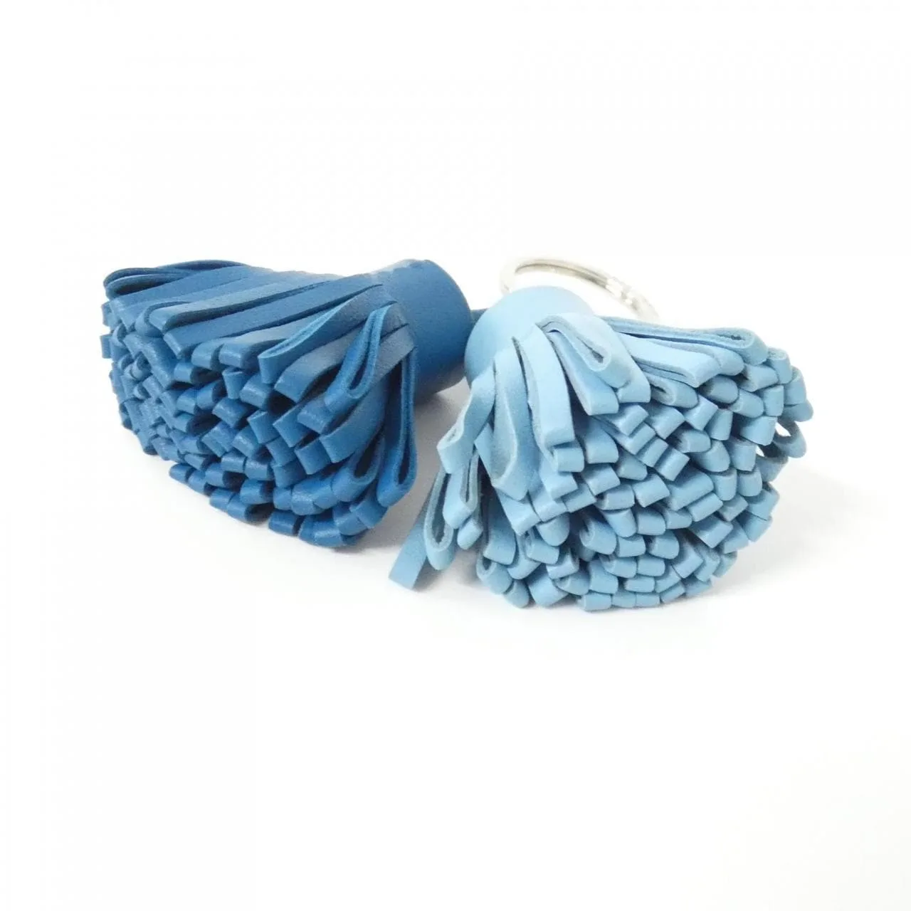 HERMES 077895CJ Key Case Blue Rank A - Thumbnail 3