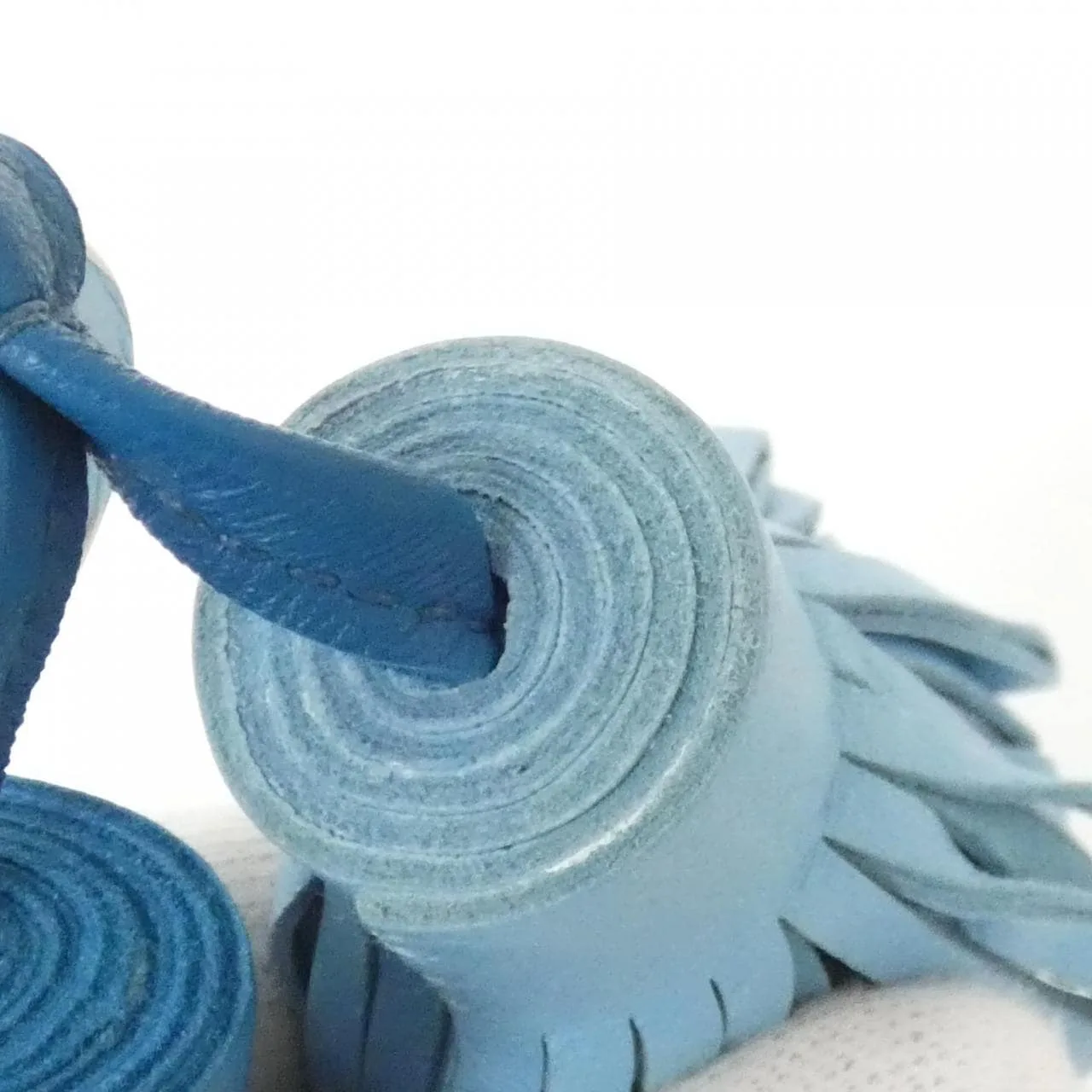 HERMES 077895CJ Key Case Blue Rank A - Thumbnail 4