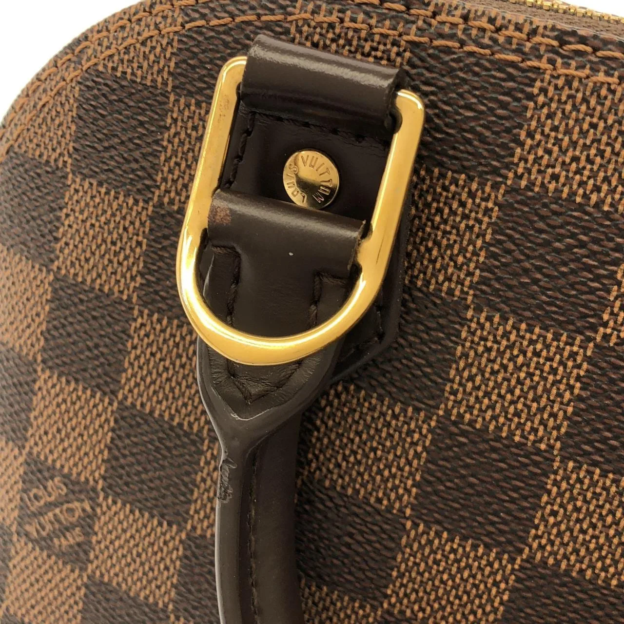 LOUIS VUITTON Alma N41221 Handbag Damier Black Damier - Thumbnail 6