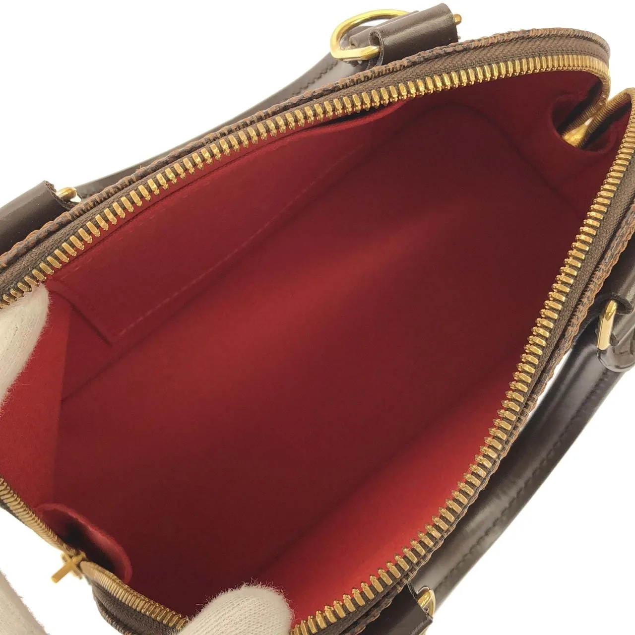 LOUIS VUITTON Alma N41221 Handbag Damier Black Damier - Thumbnail 8