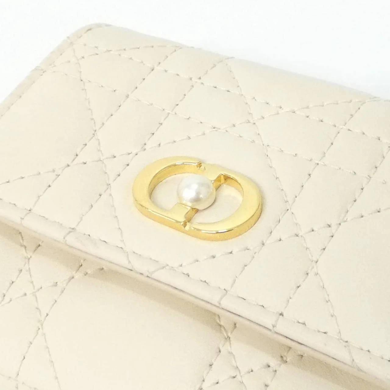 DIOR S3105UNJB Wallet Lambskin Black Lambskin Rank A - Thumbnail 5