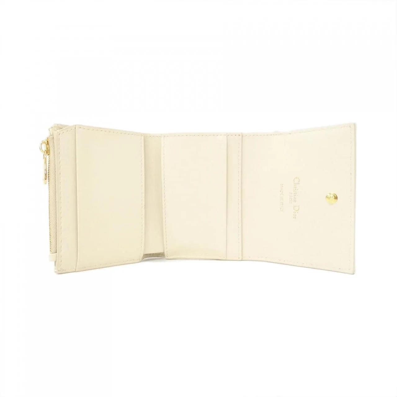 DIOR S3105UNJB Wallet Lambskin Black Lambskin Rank A - Thumbnail 6