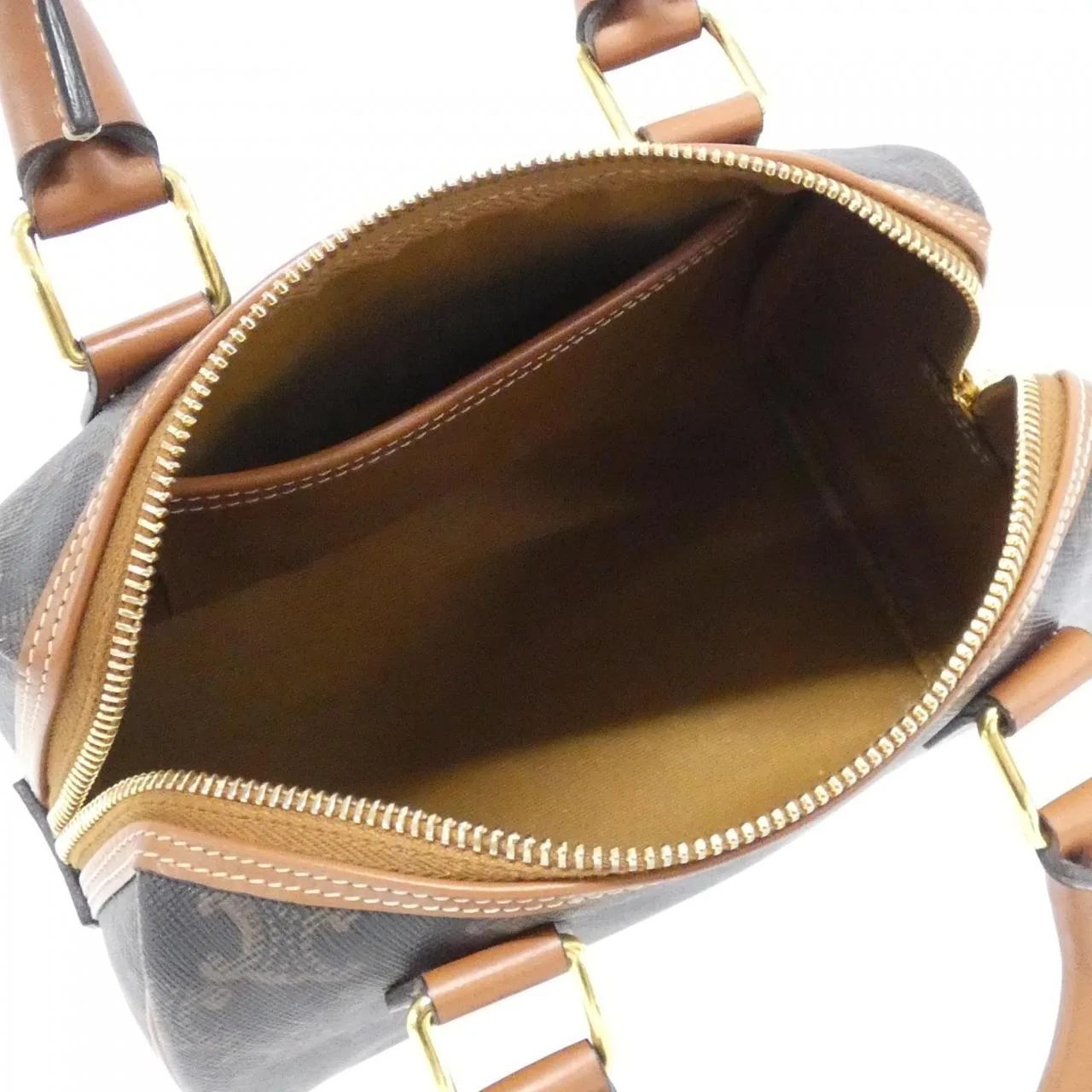 CELINE 197582CAS Boston Canvas 黑色 帆布 中古品A - 縮圖 6