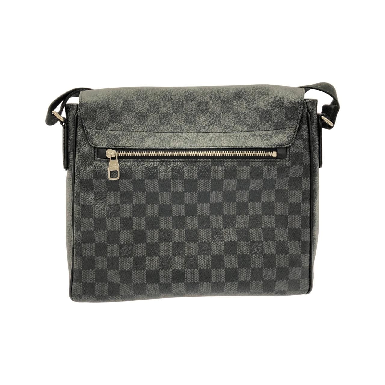 LOUIS VUITTON District N41272 Shoulder Bag Damier 黑色 Damier 中古品A - 縮圖 2