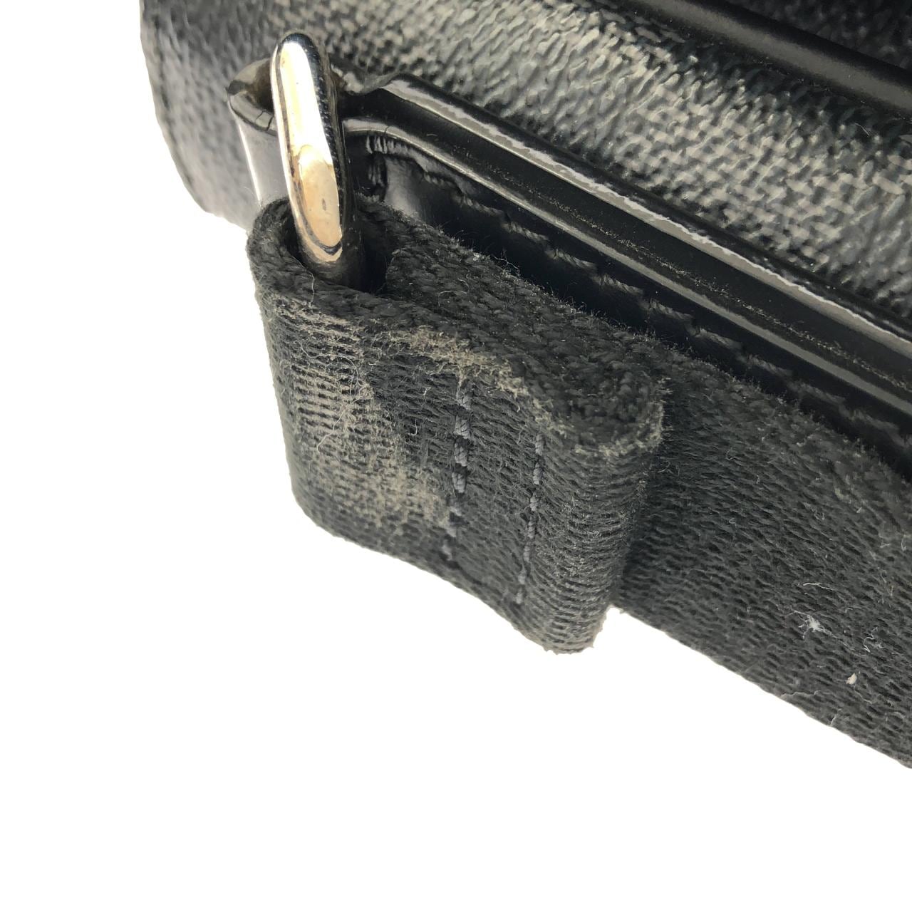 LOUIS VUITTON District N41272 Shoulder Bag Damier 黑色 Damier 中古品A - 縮圖 5