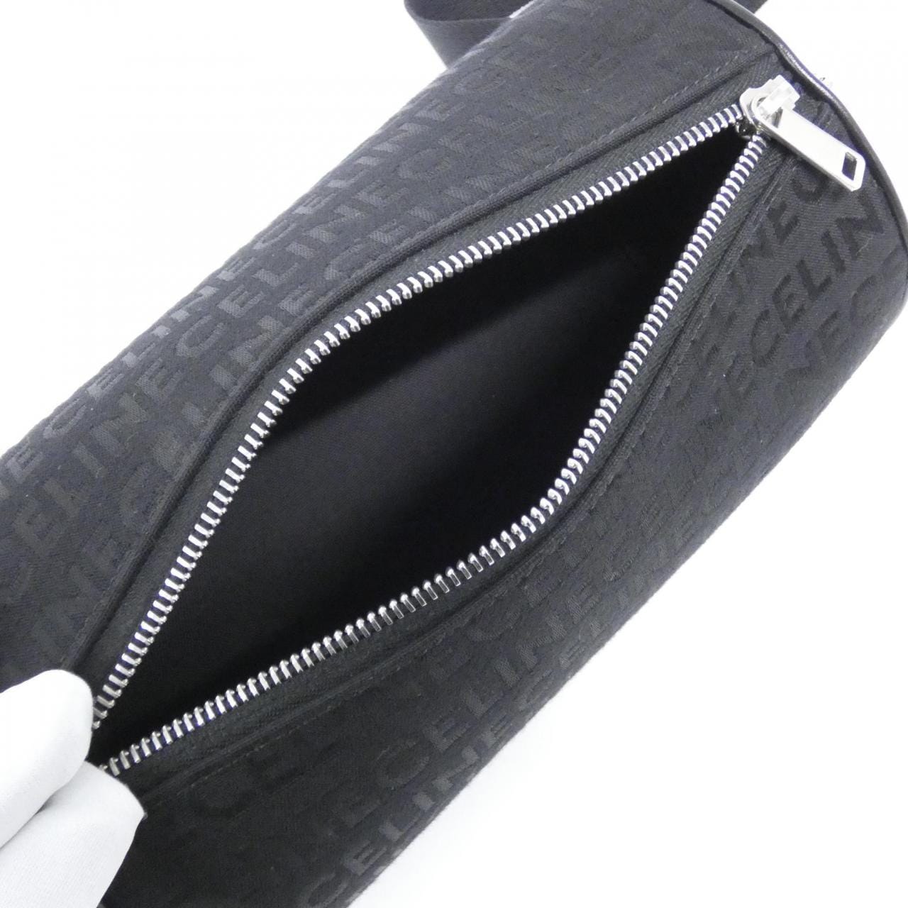 CELINE Cabas 110052EKF Shoulder Canvas Black Canvas - Thumbnail 6