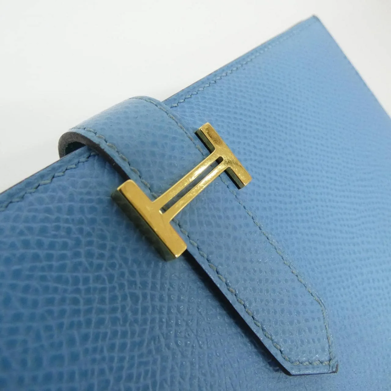 HERMES 073596CC Wallet Epsom Black Epsom Leather Rank B - Thumbnail 3