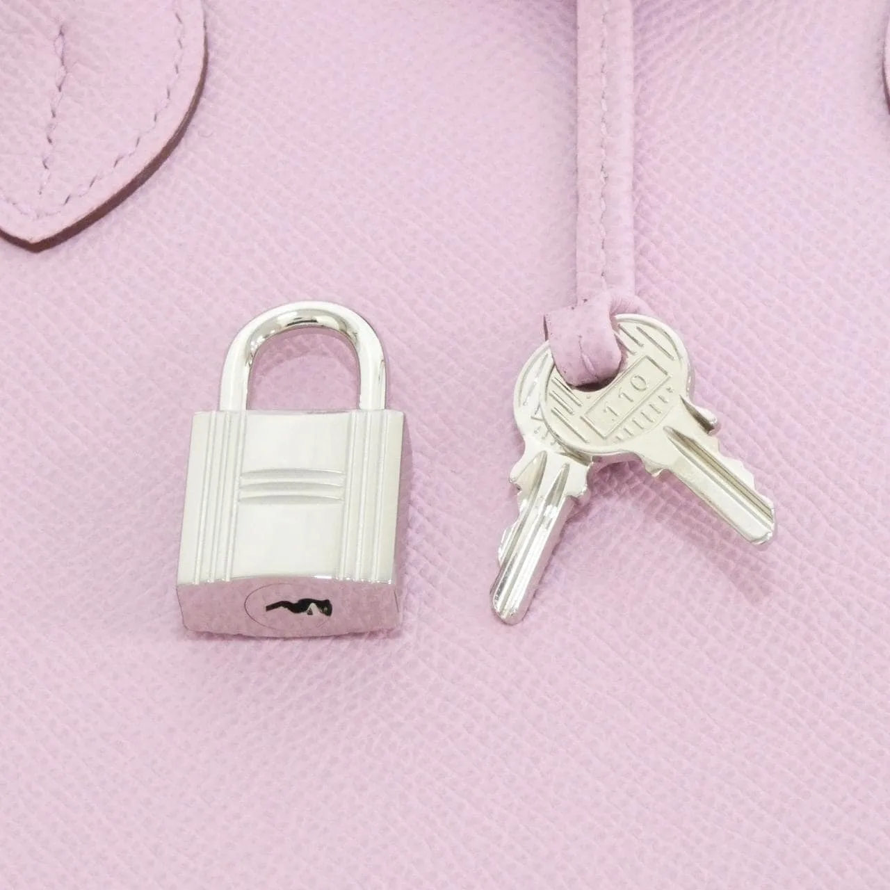 HERMES 082798CK Handbag Epsom Black Epsom Leather - Thumbnail 3