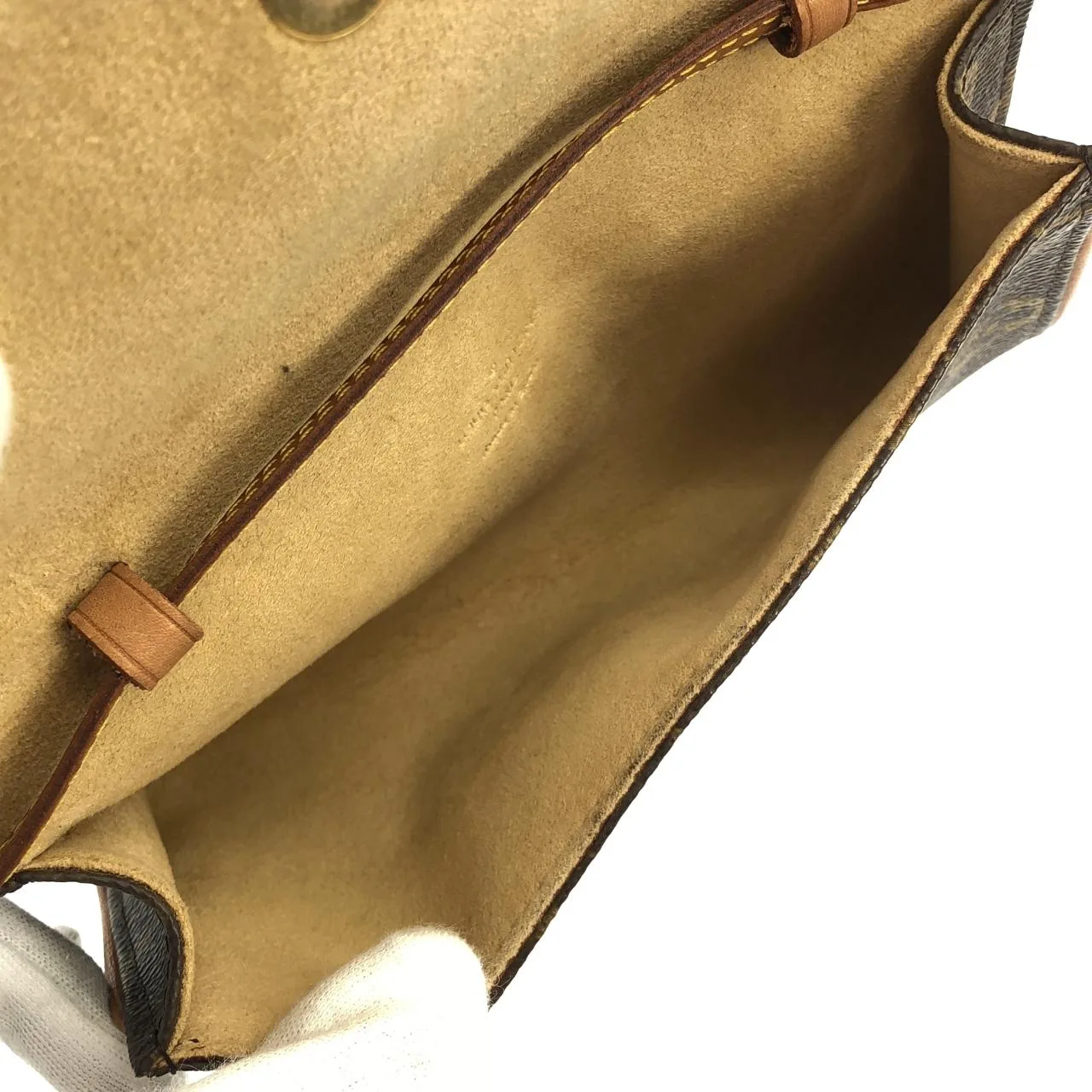 LOUIS VUITTON Pochette M51854 Shoulder Monogram Black Monogram - Thumbnail 6