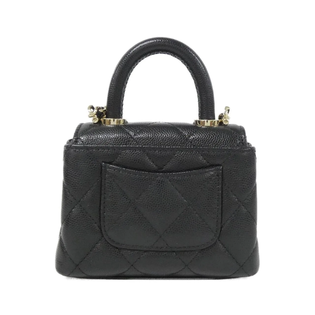 CHANEL AP4245 Wallet Grained Calfskin 黑色 荔枝紋牛皮 中古品A - 縮圖 2