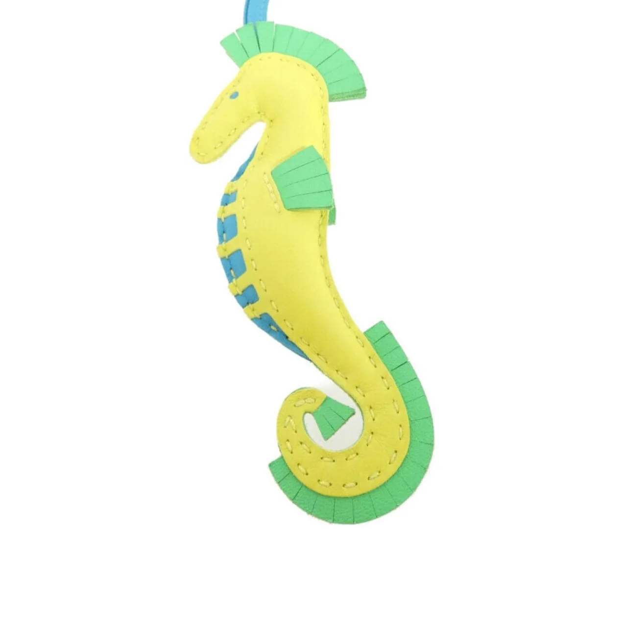 HERMES 084738CA Wallet Blue Rank A - Thumbnail 2