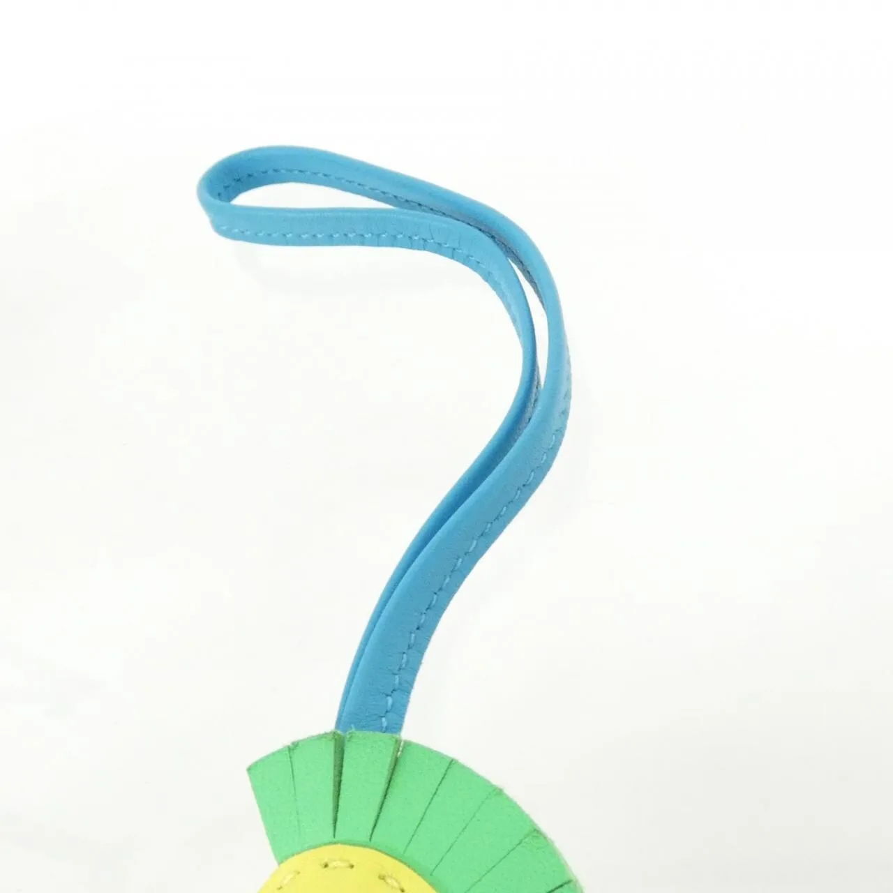 HERMES 084738CA Wallet Blue Rank A - Thumbnail 3