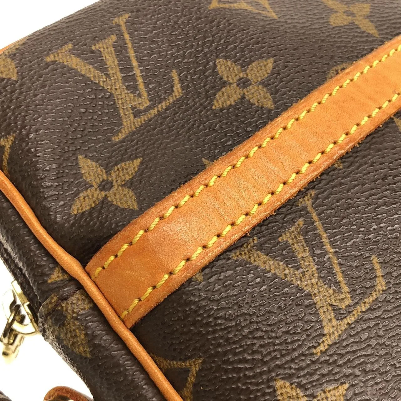 LOUIS VUITTON M45266 Shoulder Monogram 黑色 Monogram 中古品B - 縮圖 4