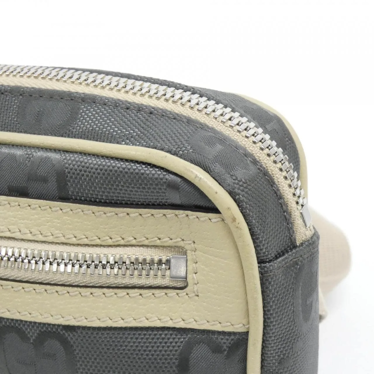 GUCCI 631341 H9HBN Belt Nylon Black Nylon Rank A - Thumbnail 4