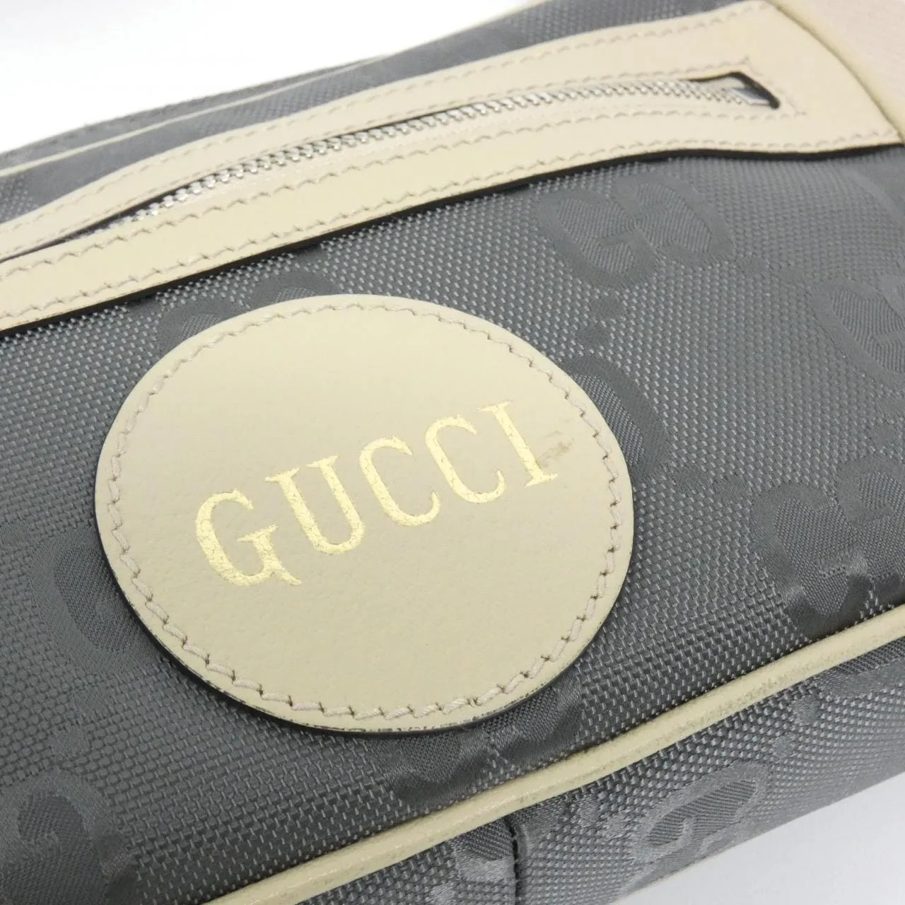 GUCCI 631341 H9HBN Belt Nylon Black Nylon Rank A - Thumbnail 5